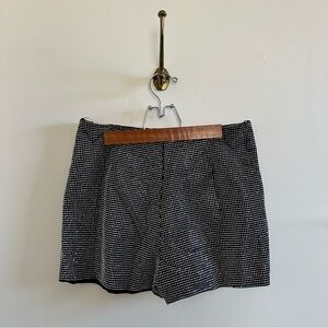 Womens studded rhinestone shorts- L